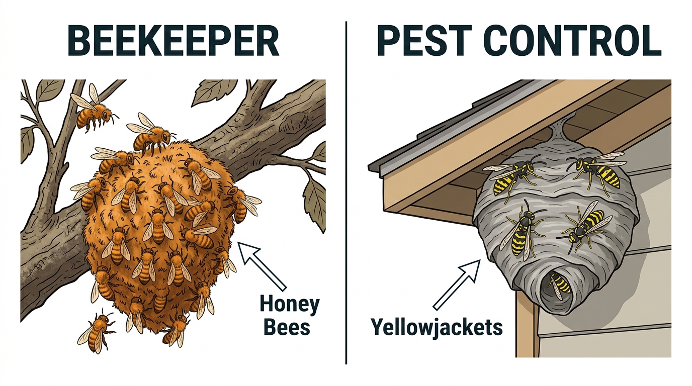 Bee Removal: Who Handles It and How to Reach a Live Person Fast