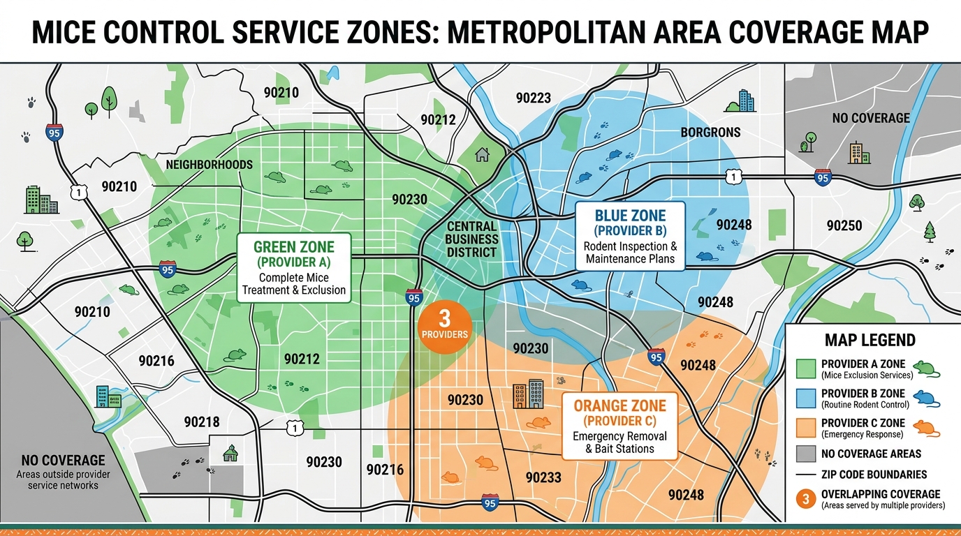 The gap most callers hit: service areas are limited by ZIP code